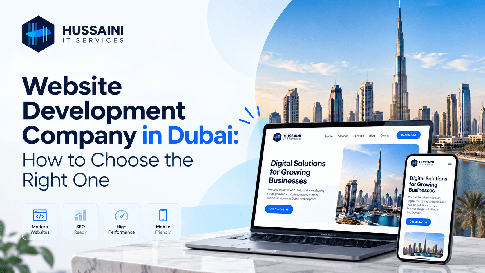 Professional website development and digital services for businesses in Dubai