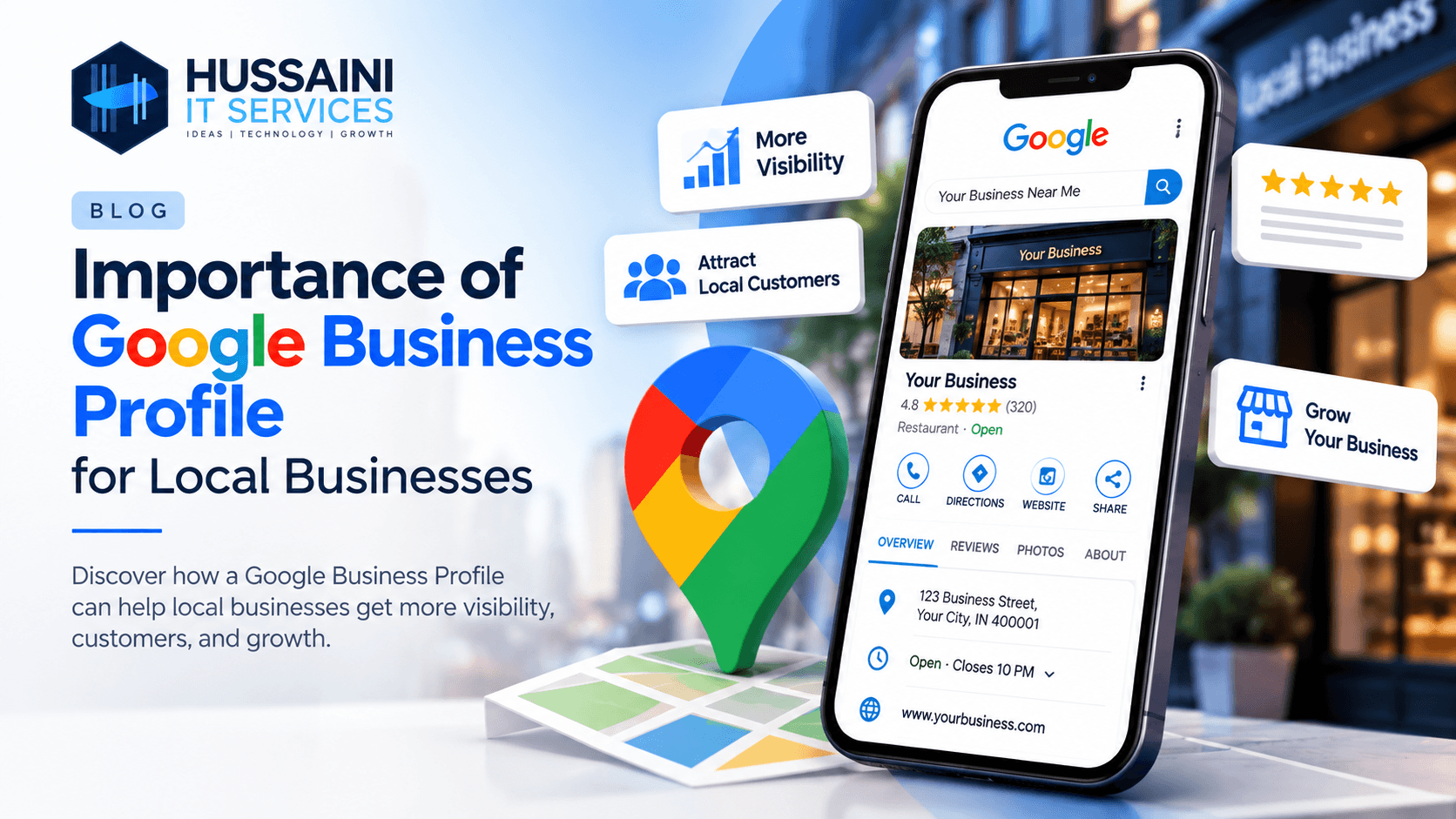 Google Business Profile guide: how local businesses stand out on Google Maps – Hussaini IT Services